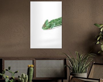 Kameleon in het groen van Celina Dorrestein