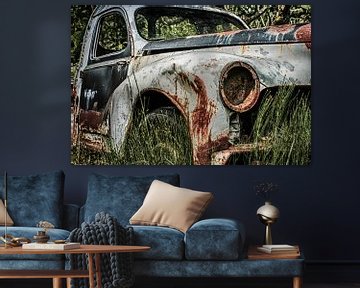 Old rusty Peugot  by Freddy Hoevers