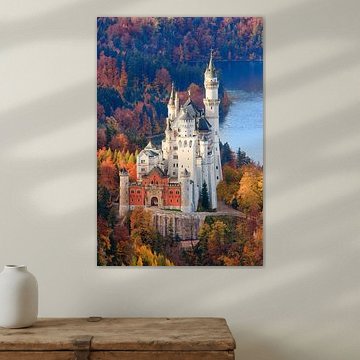 Autumn at Neuschwanstein Castle