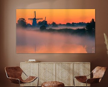 Sunrise, Ten Boer, Groningen, Netherlands by Henk Meijer Photography