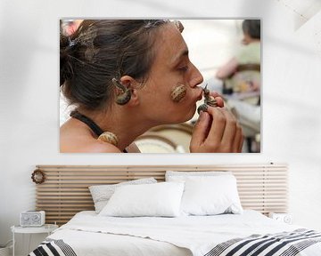 Straat theater Frankrijk