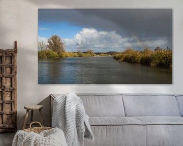 Regenboog in de Biesbosch von Esther van Nes