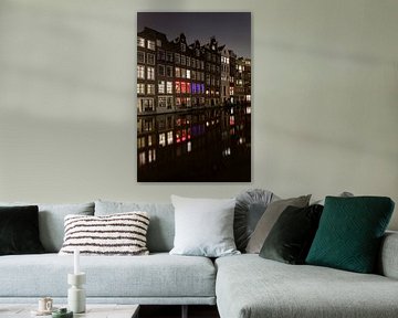 Canal houses Amsterdam by Albert Mendelewski