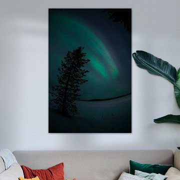 Aurores boréales en Finlande