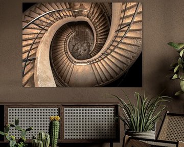 Treppe mit doppelter Schraube von Olivier Photography