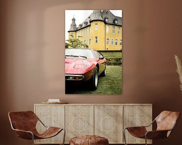 Lamborghini Urraco Italienischer klassischer Sportwagen der 1970er Jahre von Sjoerd van der Wal Fotografie