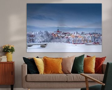 winter in Zweden van Hamperium Photography