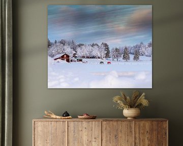 Winter im Norden von Schweden von Hamperium Photography