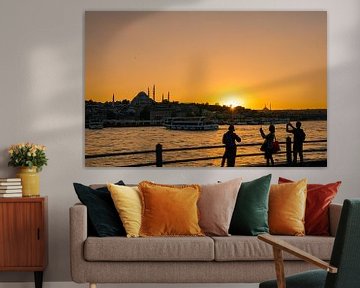 Coucher de soleil à Istanbul  sur Ali Celik