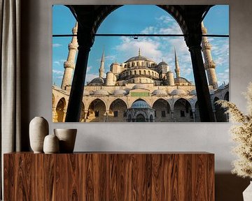 Blauwe Moskee Istanbul van Ali Celik