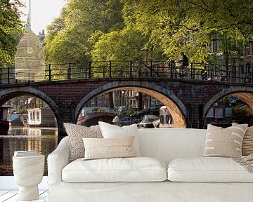 Bridge over the Prinsengracht by Tom Elst