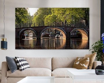 Pont sur le Prinsengracht sur Tom Elst