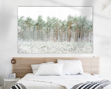 Snow-covered trees sur Greetje van Son