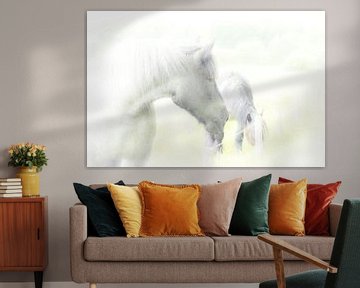 Horses sur Greetje van Son