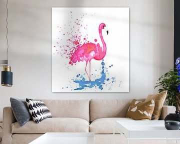 Flamingo von Jolanda Berbee