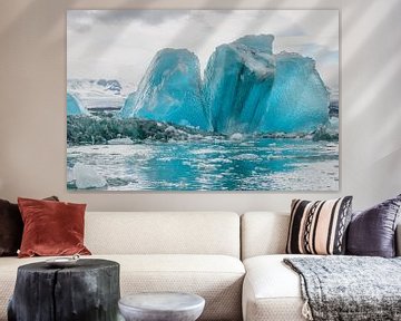 Blaue Eisberge von Anita Loos