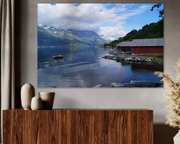 Idylle am Hardangerfjord by Bohnes Norwegenliebe