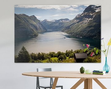 Geirangerfjord in Noorwegen by Marie-Christine Alsemgeest-Zuiderent