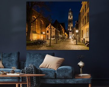 Utrecht Buurkerkhof gedurende de  nacht van Daan Kloeg
