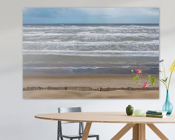 Sturm auf der Nordsee in Zandvoort von Daan Kloeg