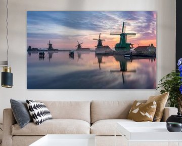 De Zaanse Schans van Photo Wall Decoration