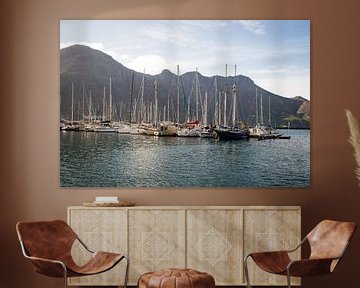 Jachthaven bij Kaapstad, Zuid-Afrika van Marcel Alsemgeest
