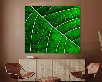 LEAF STRUCTURE GREENERY no3 van Pia Schneider