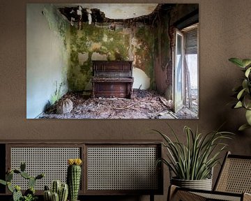 Abandoned Piano in Decay. by Roman Robroek