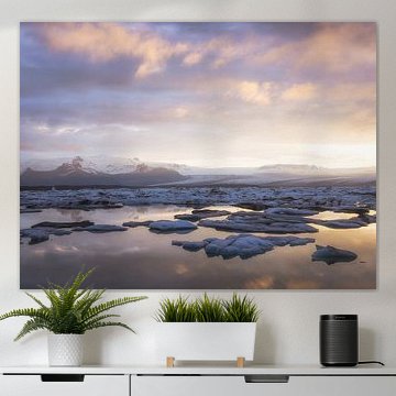 Jökulsárlón sunset