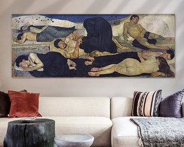 Ferdinand Hodler, De nacht, 1889-1890 van Atelier Liesjes