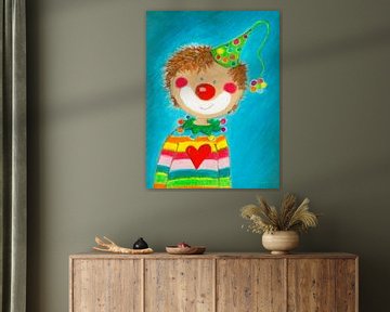 Pepino der kleine Clown Junge von Atelier BuntePunkt