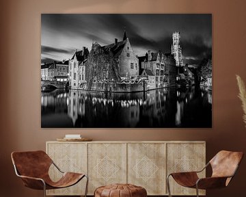 Rozenhoedkaai Bruges by Werner Lerooy