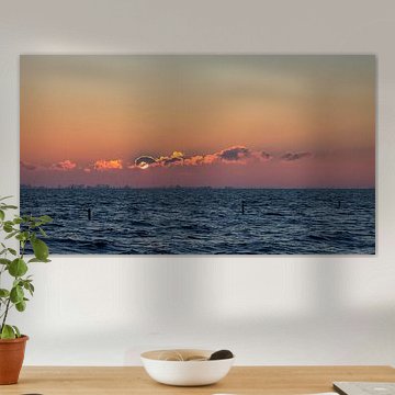 Zonsopkomst aan het Haringvliet