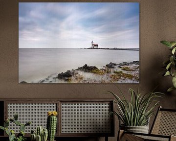 The Horse of Marken. - long exposure by Ton Drijfhamer