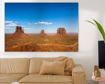 View of Monument Valley by Jeffrey Van Zandbeek