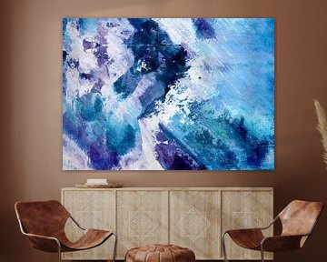 Abstract Division - Bleu by Aimelle ML