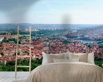 Panorama von Prag van Leopold Brix
