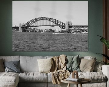 Sydney Harbour Bridge Zwart Wit