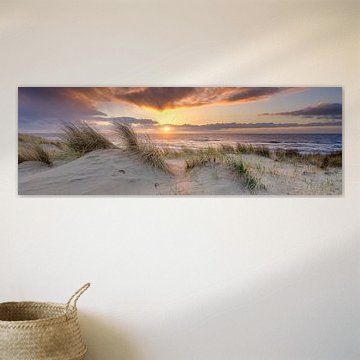 the coast in the picture by eric van der eijk