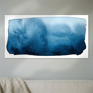 Stille Wasser sind tief | Aquarellmalerei