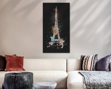 Abstracte Eiffeltoren