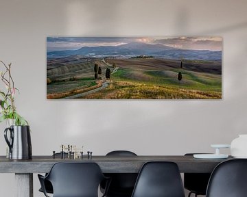 The Gladiator Road, Tuscany by Teun Ruijters