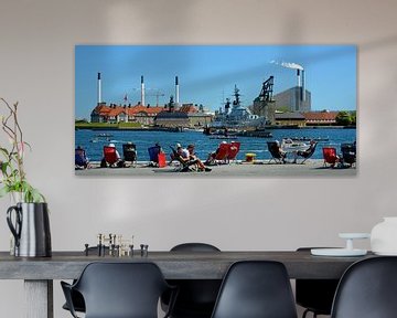 Copenhagen harbour by Erwin Reinders