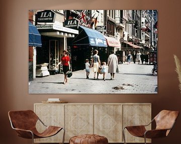 Vintage Amsterdam Damrak  van Jaap Ros