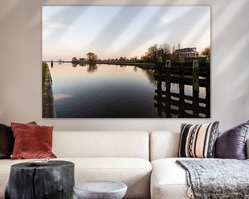 Zicht over het water
