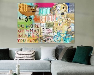 Dogge Collage van Green Nest