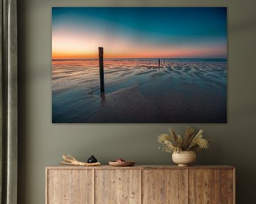 Domburg beach sunset 2 by Andy Troy