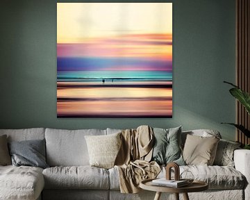 Pastel Horizons van Dirk Wüstenhagen