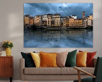 Rivier de Arno in Florence......... van Wim Schuurmans