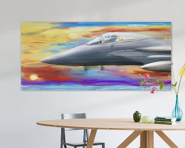 Jetfighter speed by Jan Brons